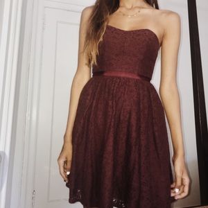 Jack Wills Winter 2013 Lace strapless Dress